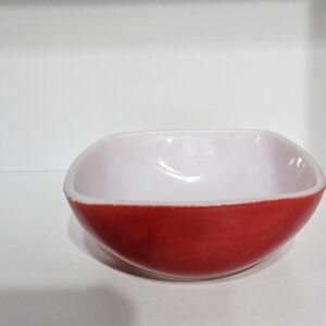 Pyrex Red Bowl #410 12oz